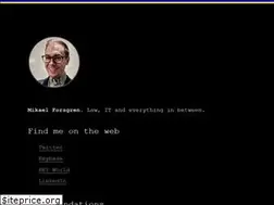 Sites similar to mikaelf.com