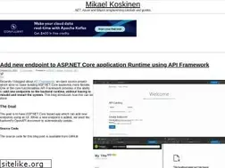 Sites similar to mikaelkoskinen.net