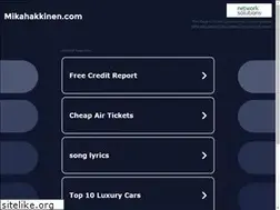 Sites similar to mikahakkinen.com