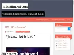 Sites similar to mikahimself.com