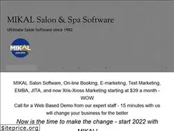 Sites similar to mikal-salon-software.com