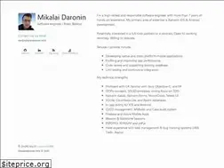 Sites similar to mikalaidaronin.info