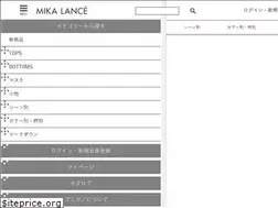 Sites similar to mikalance.jp