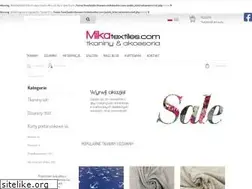 Sites similar to mikatextiles.com
