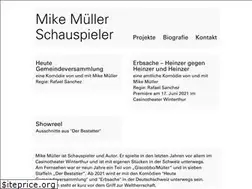 Sites similar to mike-mueller.ch