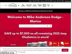 Sites similar to mikeandersondodge.net