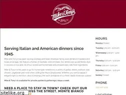 Sites similar to mikeandtonys.net