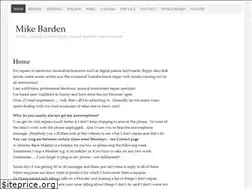Sites similar to mikebarden.com