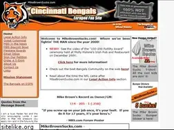 Sites similar to mikebrownsucks.com