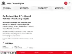 Sites similar to mikecarneytoyota.com.au