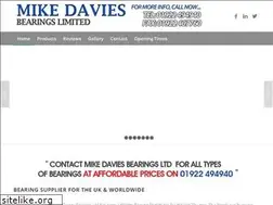 Sites similar to mikedaviesbearings.com