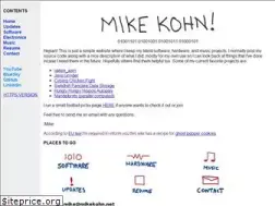 Sites similar to mikekohn.net