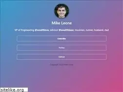 Sites similar to mikeleone.com