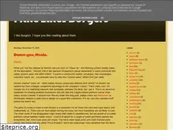 Sites similar to mikelikesburgers.blogspot.com
