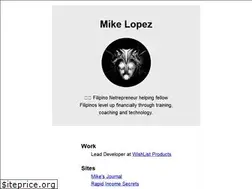 Sites similar to mikelopez.com