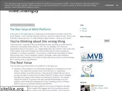 Sites similar to mikemainguy.blogspot.com