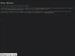 Sites similar to mikemanger.info