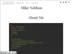 Sites similar to mikenabhan.com
