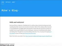 Sites similar to mikepalarz.me
