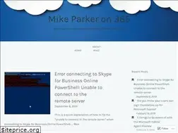 Sites similar to mikeparker365.wordpress.com