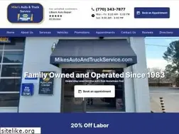 Sites similar to mikesautoandtruckservice.com