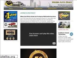 Sites similar to mikesautobodypgh.com