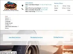 Sites similar to mikesautobodysh.net