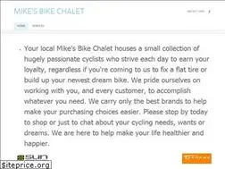 Sites similar to mikesbikechalet.com