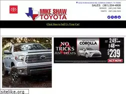 Sites similar to mikeshawtoyota.com