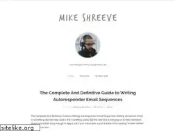 Sites similar to mikeshreeve.com