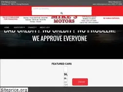 Sites similar to mikesmotorsct.com
