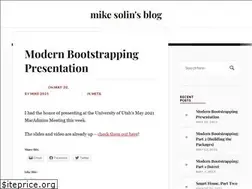 Sites similar to mikesolin.com