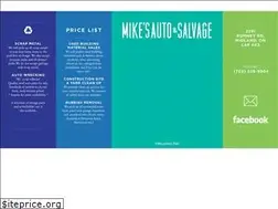 Sites similar to mikessalvage.com