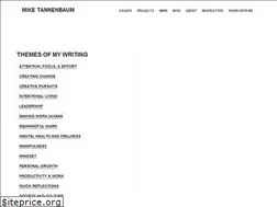 Sites similar to miketannenbaum.com