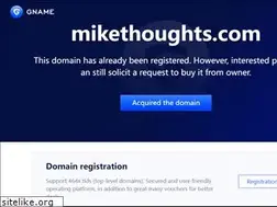 Sites similar to mikethoughts.com