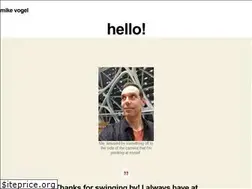 Sites similar to mikevogel.com