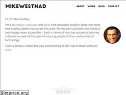 Sites similar to mikewesthad.com