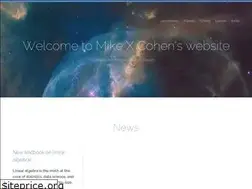 Sites similar to mikexcohen.com