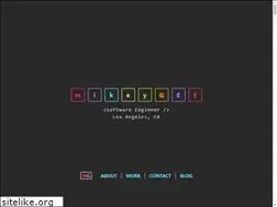 Sites similar to mikeygee.com