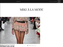 Sites similar to mikialamode.com