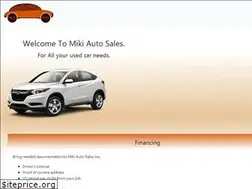 Sites similar to mikiautosales.com