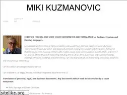 Sites similar to mikikuzmanovic.com