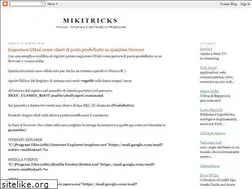 Sites similar to mikitricks.blogspot.com