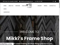 Sites similar to mikkisframeshop.com