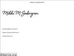 Sites similar to mikkisodergren.com