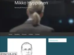 Sites similar to mikko.hypponen.com