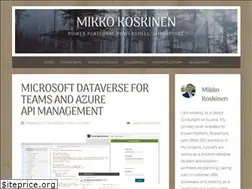 Sites similar to mikkokoskinen.com