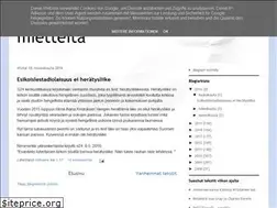 Sites similar to mikkol-miettii.blogspot.com