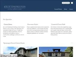 Sites similar to miklinconstruction.com