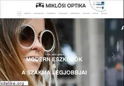 Sites similar to miklosi-optika.hu